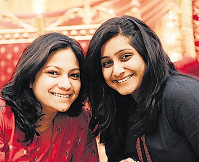 ‘I had to rush to pick up a bride’s reception gown hours before the ceremony because her brother picked up the wrong one at the laundry,’ says Madhura Lingayat of Little Big Weddings, seen with her business partner Pooja Naik (left).