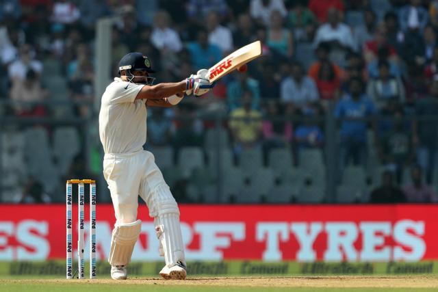 Virat Kohli continued to bat aggressively despite India losing a couple of wickets. (BCCI)