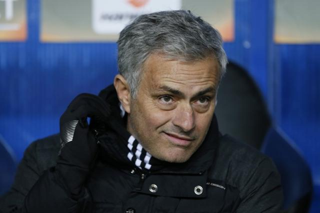Jose Mourinho’s team beat Zorya Luhansk 2-0 to secure a last 32 slot in the Europa League. (REUTERS)