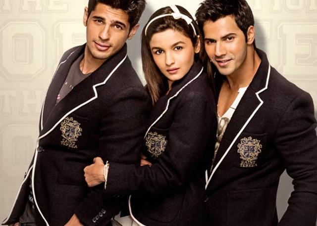 Alia Bhatt started her career alongside Varun Dhawan and Sidharth Malhotra in Student of The Year. (HT Photo) Alia Bhatt started her career alongside Varun Dhawan and Sidharth Malhotra in Student of The Year. (HT Photo)