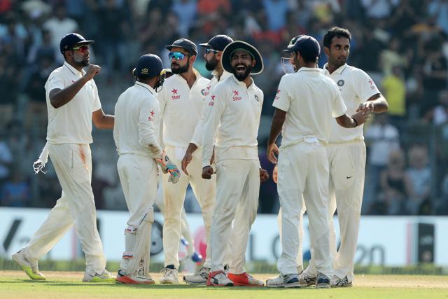 Joe Root departed for a magnificent 77 as Jayant Yadav took the wicket to put India on top. (BCCI)