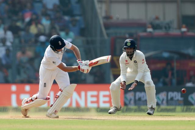 Joe Root and Jonny Bairstow shared a magnificent partnership to cut England’s deficit down. (BCCI)