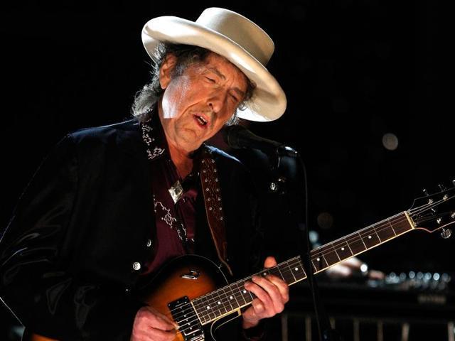 Bob Dylan was awarded the Nobel Prize for literature this year. (HT Photo) Bob Dylan was awarded the Nobel Prize for literature this year. (HT Photo)
