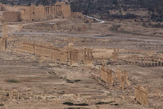 A file photo shows the ancient city of Palmyra in the central city of Homs, Syria, Thursday, April 14, 2016. (AP) A file photo shows the ancient city of Palmyra in the central city of Homs, Syria, Thursday, April 14, 2016. (AP)
