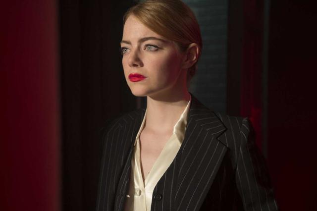 Emma Stone in La La Land. Emma Stone in La La Land.