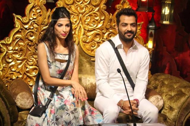 Priyanka and Manu are back in the house. (Colors) Priyanka and Manu are back in the house. (Colors)