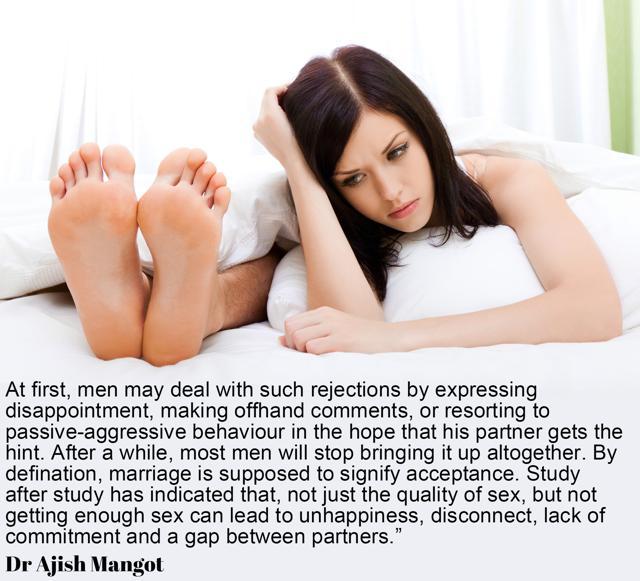 Does your partner not want sex regularly? Heres how it can affect photo