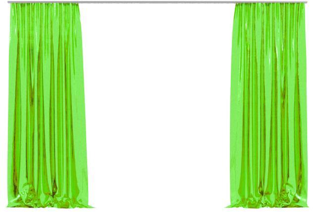 Colourful drapes are a great way to jazz up things. (Shutterstock)