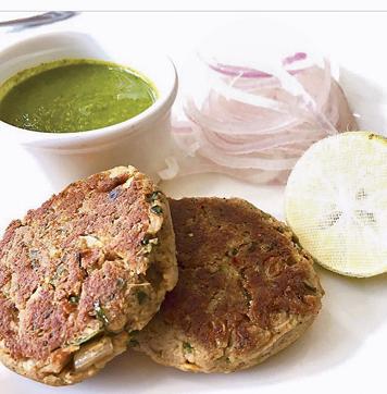 Shami kebab at the Delhi Pavilion Shami kebab at the Delhi Pavilion