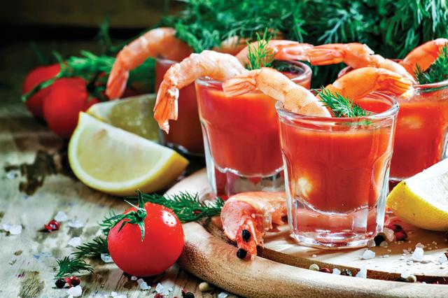 The high protein content of shrimps prevents you from overeating by keeping you satisfied for longer (Shutterstock) The high protein content of shrimps prevents you from overeating by keeping you satisfied for longer (Shutterstock)