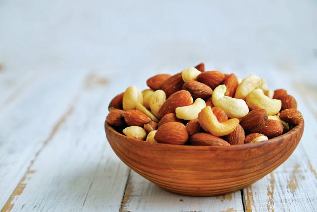 Nuts make for healthy party snacks and keep you full too (Shutterstock) Nuts make for healthy party snacks and keep you full too (Shutterstock)