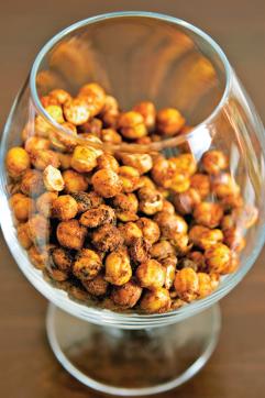 A great source of protein and fibre, roasted chickpeas can lower cholesterol and keep blood glucose in check (Shutterstock) A great source of protein and fibre, roasted chickpeas can lower cholesterol and keep blood glucose in check (Shutterstock)