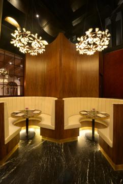 The Chamber, the inner, more formal section with booths and an extended bar, will be open only for dinner. The Chamber, the inner, more formal section with booths and an extended bar, will be open only for dinner.