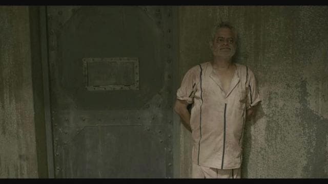 In Supriya Sharma’s Dhvani, Sanjai Mishra plays a death-row inmate who is living out his last days in solitary confinement and desperately wants to hear the sounds of life. (Credit) In Supriya Sharma’s Dhvani, Sanjai Mishra plays a death-row inmate who is living out his last days in solitary confinement and desperately wants to hear the sounds of life. (Credit)