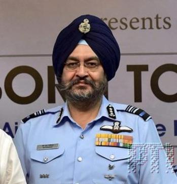 Air Marshal BS Dhanoa is the new IAF chief. (This photo was tweeted by PTI) Air Marshal BS Dhanoa is the new IAF chief. (This photo was tweeted by PTI)