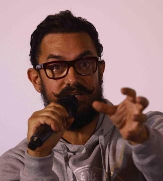 Aamir Khan during the teaser launch of film Secret Superstar in Mumbai. (PTI)