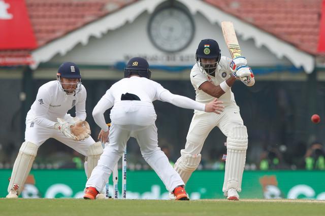 KL Rahul got going with a couple of big hits as India got off to a great start on the third day. (BCCI)