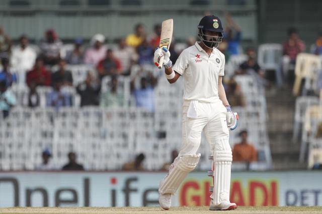 Lokesh Rahul notched up his second century and his first in this series against England. (AP) Lokesh Rahul notched up his second century and his first in this series against England. (AP)