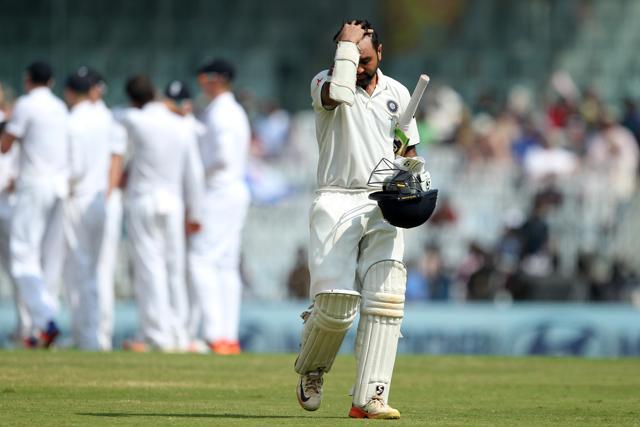 Parthiv Patel was snapped up by Moeen Ali for 71 as England finally broke the 152-run opening partnership. (BCCI) Parthiv Patel was snapped up by Moeen Ali for 71 as England finally broke the 152-run opening partnership. (BCCI)