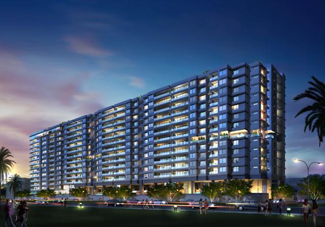 Rustomjee’s Elements in Juhu features landscaped courtyards. Rustomjee’s Elements in Juhu features landscaped courtyards.