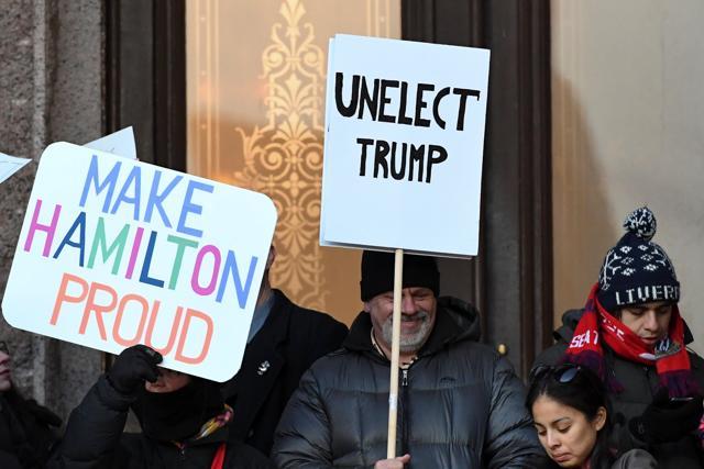 Activists demonstrate against US president-elect Donald Trump outside the Texas State Capitol in Austin. (Reuters Photo) Activists demonstrate against US president-elect Donald Trump outside the Texas State Capitol in Austin. (Reuters Photo)