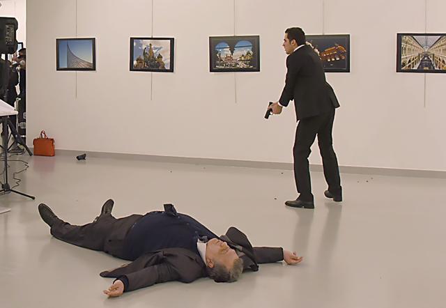 Karlov, 62, was appointed to Ankara in 2013 at a time when the two countries were pushing to boost trade ties despite deep differences over the conflict in Syria. Russia’s foreign ministry spokeswoman Maria Zakharova described his killing as a “tragic day in the history of our country and our diplomatic service”. (AFP) Karlov, 62, was appointed to Ankara in 2013 at a time when the two countries were pushing to boost trade ties despite deep differences over the conflict in Syria. Russia’s foreign ministry spokeswoman Maria Zakharova described his killing as a “tragic day in the history of our country and our diplomatic service”. (AFP)