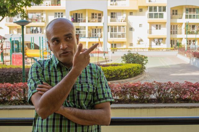 Vasudhendra is also a publisher who supports lesser-known authors writing in Kannada. (Vinay Kumar) Vasudhendra is also a publisher who supports lesser-known authors writing in Kannada. (Vinay Kumar)