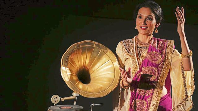 A still from Lillete Dubey’s play, Gauhar. (HT Photo)