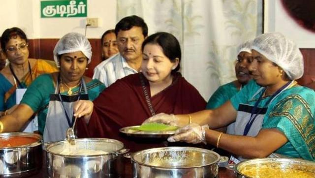 Amma Canteens – or Amma Unavugam in Tamil – are the best known symbols of late former chief minister J Jayalalithaa’s largesse. (HT Photo) Amma Canteens – or Amma Unavugam in Tamil – are the best known symbols of late former chief minister J Jayalalithaa’s largesse. (HT Photo)