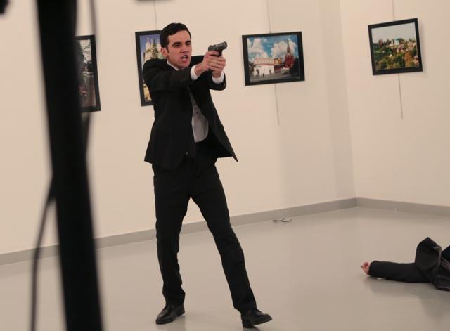 Ankara mayor Melih Gokcek speculated on his official Twitter account that the policeman may be linked to the group of exiled preacher Fethullah Gulen, who is blamed for the July coup aimed at toppling President Recep Tayyip Erdogan. (AP) Ankara mayor Melih Gokcek speculated on his official Twitter account that the policeman may be linked to the group of exiled preacher Fethullah Gulen, who is blamed for the July coup aimed at toppling President Recep Tayyip Erdogan. (AP)