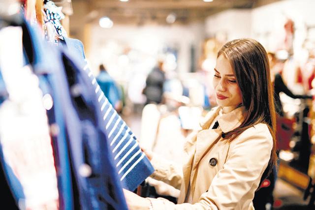 A bride-to-be shopping for western wear. (Shutterstock) A bride-to-be shopping for western wear. (Shutterstock)
