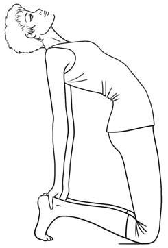 Camel pose stimulates movements in the gut. (AFP)