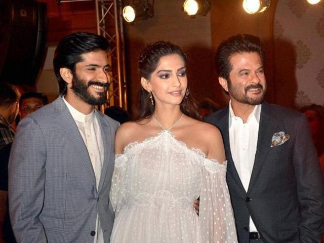 Anil Kapoor’s son, Harshvardhan Kapoor (extreme left) made his debut with Mirzya in 2016. (HT Photo) Anil Kapoor’s son, Harshvardhan Kapoor (extreme left) made his debut with Mirzya in 2016. (HT Photo)