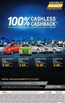 Chevrolet continues to offer great prices and great customer services (General Motors) Chevrolet continues to offer great prices and great customer services (General Motors)