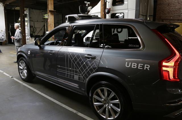 An Uber driverless car in San Francisco. (AP file photo) An Uber driverless car in San Francisco. (AP file photo)