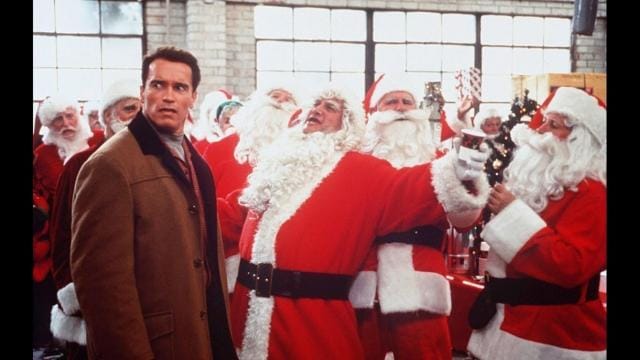 Arnold Schwarzenegger is in trouble as he has to get a gift for his son, but not before he has fought each and every parent in the town for the same toy. Arnold Schwarzenegger is in trouble as he has to get a gift for his son, but not before he has fought each and every parent in the town for the same toy.
