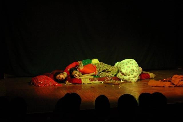 A still from the play Lihaf, from the Delhi International Queer Theatre and Film Festival A still from the play Lihaf, from the Delhi International Queer Theatre and Film Festival