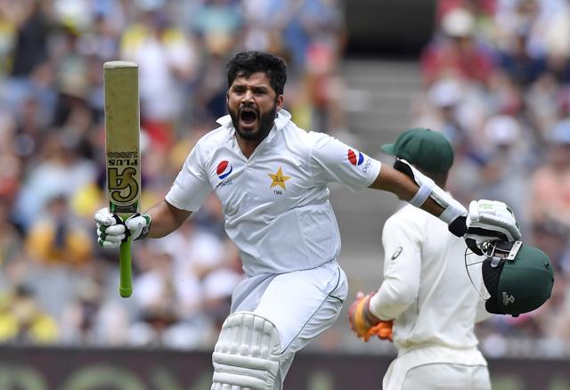 Azhar Ali became the first Pakistan batsman to score a double century in Tests in Australia. (AP) Azhar Ali became the first Pakistan batsman to score a double century in Tests in Australia. (AP)