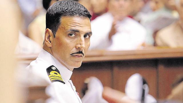 Akshay Kumar played Rustom Pavri in Rustom. (HT Photo)