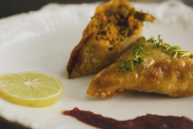 Kheema Samosas. (Courtesy: TBK)