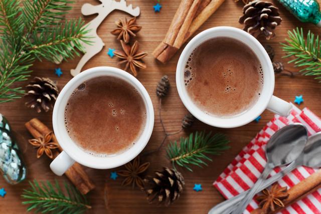 Two cups of fresh hot masala cocoa (Getty Images/iStockphoto) Two cups of fresh hot masala cocoa (Getty Images/iStockphoto)