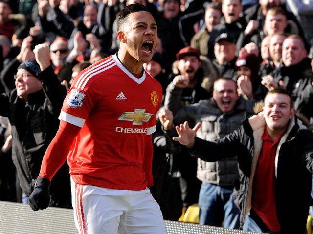 Memphis Depay has chosen to leave Manchester United in the January transfer window and could move to Everton, Porto, Roma or AC Milan. (AP) Memphis Depay has chosen to leave Manchester United in the January transfer window and could move to Everton, Porto, Roma or AC Milan. (AP)