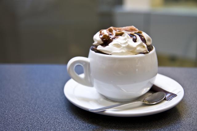 Cup of cocoa with whipped cream (Getty Images/iStockphoto) Cup of cocoa with whipped cream (Getty Images/iStockphoto)
