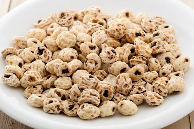 Low in calories and fat, Tiger Nuts are a great source of potassium, vitamin E, iron and unsaturated fatty acids. (Shutterstock) Low in calories and fat, Tiger Nuts are a great source of potassium, vitamin E, iron and unsaturated fatty acids. (Shutterstock)