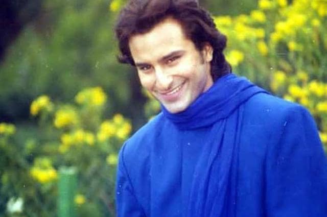 Saif Ali Khan’s initial films in Bollywood included Aashiq Awara and Parampara. (HT Photo) Saif Ali Khan’s initial films in Bollywood included Aashiq Awara and Parampara. (HT Photo)