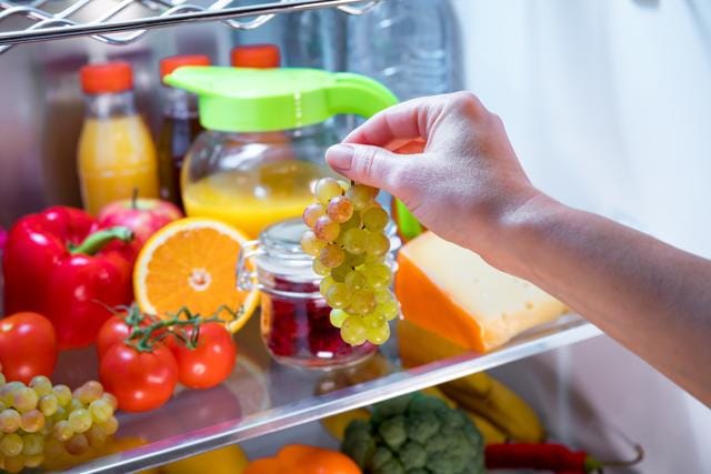 Keep fruits and vegetables at eye level in the fridge. (Shutterstock) Keep fruits and vegetables at eye level in the fridge. (Shutterstock)