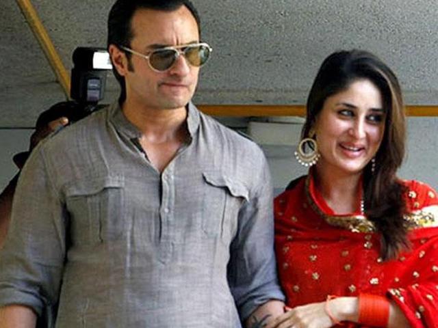 Saif Ali Khan and Kareena Kapoor Khan got married in 2012. (HT Photo) Saif Ali Khan and Kareena Kapoor Khan got married in 2012. (HT Photo)