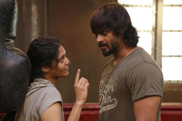 Madhavan was excellent as a boxing coach in Irudhi Suttru. Madhavan was excellent as a boxing coach in Irudhi Suttru.