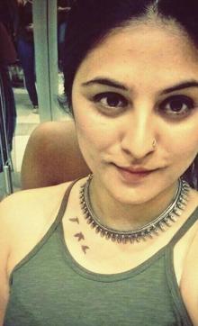 Tiny tattoos is a big hit among youngsters too. (Pranjal Ajita/facebook.) Tiny tattoos is a big hit among youngsters too. (Pranjal Ajita/facebook.)