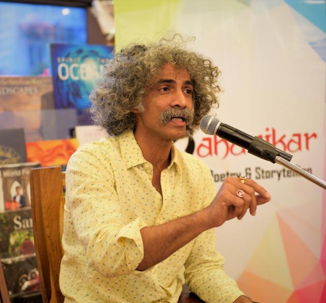 Makrand Deshpande at Kahanikar’s last edition (Photo courtesy: Kahanikar) Makrand Deshpande at Kahanikar’s last edition (Photo courtesy: Kahanikar)